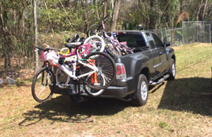 Bikes in Truck photo